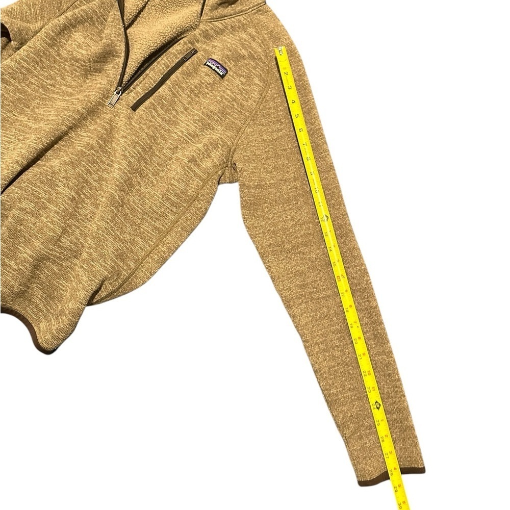Patagonia Men's Better Sweater 1/4 Zip Fleece Pale Khaki Size Meduim - Picture 12 of 16